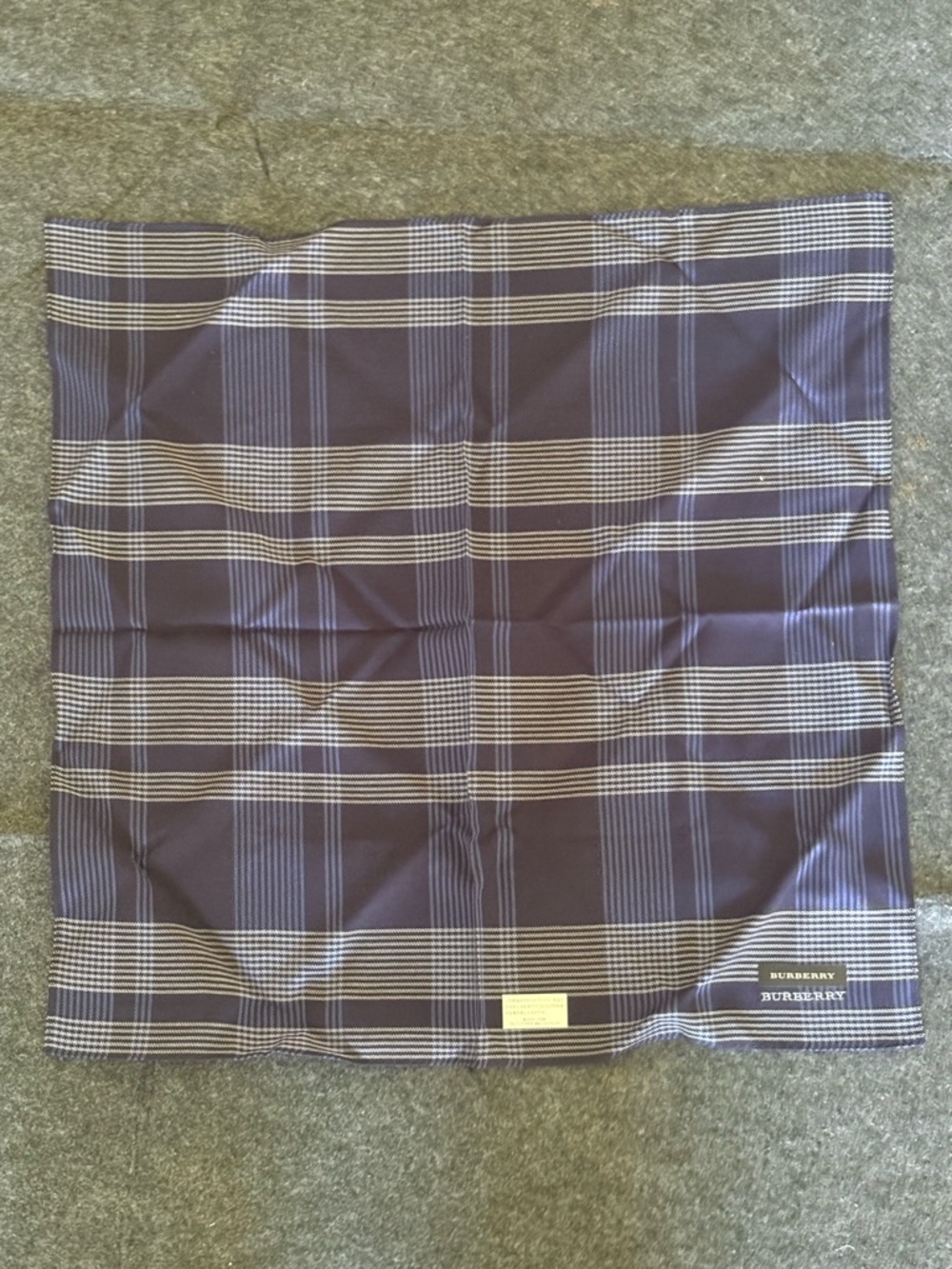 Burberry Handkerchief 19”x19” New in Box